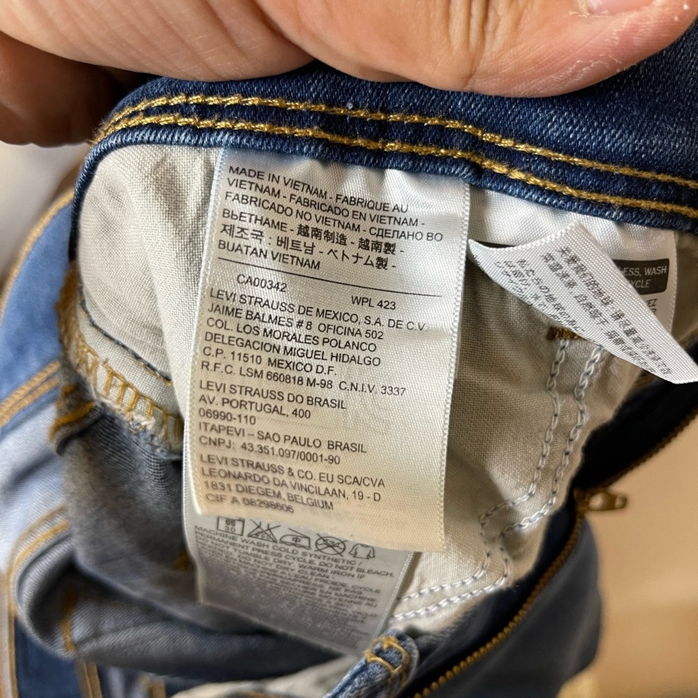 Levi’s Jeans Perfectly Slimming 512 Bootcut 28” - Picture 4 of 7